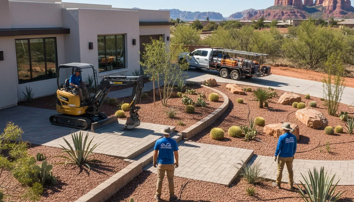 Flagstaff, AZ landscaping services for residential and commercial outdoor maintenance